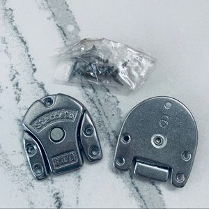 2 Pairs Selva Staccato Heel Taps Size 6 NWT